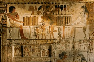 Ägypten; Archäologie; Altes Reich; Saqqara; Mumie; Nefer; Grab, 5. Dynastie von Kenneth Garrett