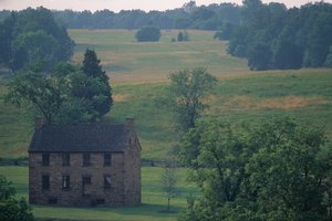 Manassas Battlefield Park, Stone House Hospital, Union Approach Field, Hallowed Groun..., 2004 (Foto)