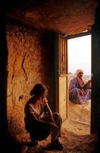 Nordgräber, Königliche Gräber in Amarna, Ägypten von Kenneth Garrett