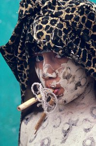 Olmekisches Rätsel; Poncho-Tanz mit "Tiger"; Tenosique; Mexiko