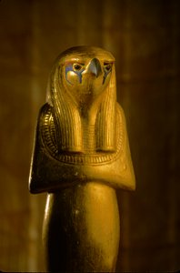 Statue von Horus dem Älteren, Herwer, KV 62 von Kenneth Garrett
