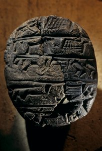 Urkesh, Hurritisches Reich, Syrien, 2400 v. Chr., Giorgio Buccellati, Schultafel für Schreibübungen, 2004