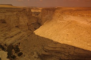 Tal von Zin, Negev-Wüste, Israel, antike Kulturen, EAME, Kupferzeit von Kenneth Garrett