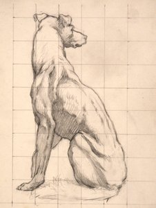 (Iowa State Capitol Rotunde) (Jagd, Studie für Panel) von Kenyon Cox