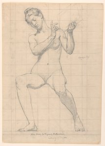 Studie für "Mathematik," "Die Wissenschaften," Library of Congress, Washington D.C. von Kenyon Cox