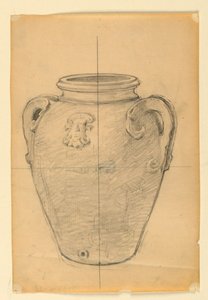 Studie für Vase, "Die Quellen des Reichtums", Union Trust Company Building, Cleveland, OH