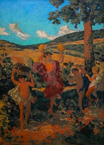 Der Triumph der Ceres (Pastorales Fest) Diptychon