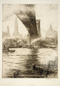 Brooklyn Bridge von Kerr Eby