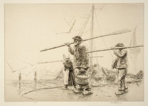 Früher Morgen in der Bretagne von Kerr Eby