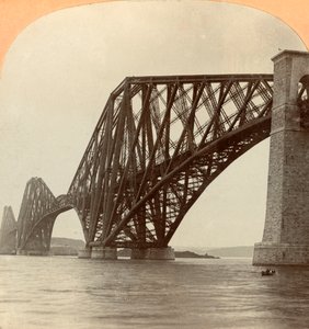 Forth Bridge, Schottland, 1897 von Keystone View Company