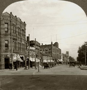 Grafton Street, Charlottetown, Prince Edward Island, Kanada, frühes 20. Jahrhundert