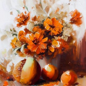 Lebendiges Herbst-Stillleben