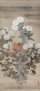 Chrysanthemen von Kitagawa Sosetsu