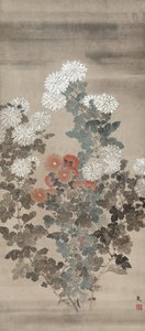 Chrysanthemen von Kitagawa Sosetsu