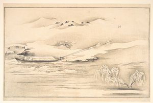 Buch von Ehon Ginsekai (Die Welt in Silber) von Kitagawa Utamaro