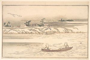 Buch von Ehon Ginsekai (Die Welt in Silber) von Kitagawa Utamaro