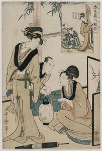 Chushingura: Akt VI des Lagerhauses der Loyalität, späte 1790er