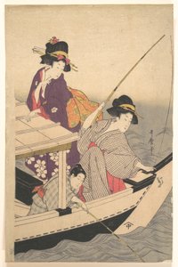 Angeln von Kitagawa Utamaro