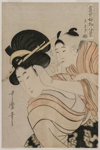 Lärmfreudig aus der Serie Acht Ansichten der Lieblingsdinge der heutigen Welt, späte 1790er von Kitagawa Utamaro