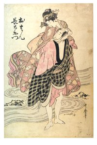 Ohan und Choemon von Kitagawa Utamaro