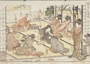 Verhaltensregeln in den Vergnügungsvierteln von Kitagawa Utamaro