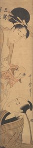 Sankatsu und Hanshichi, ca. 1800