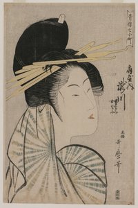 Die Kurtisane Takigawa von Ogiya, 1797 oder 1798