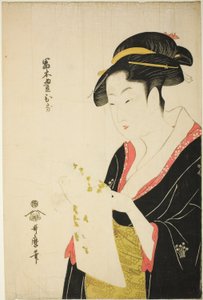 Tomimoto Toyohina von Kitagawa Utamaro