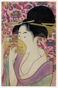 Transparenter Kamm von Kitagawa Utamaro