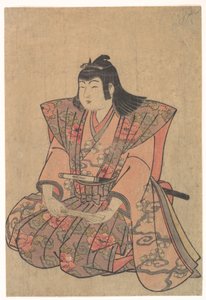 Ein singender Junge von Kitao Shigemasa