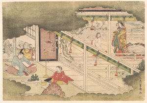 Eine Begebenheit aus den Erzählungen von Ise (Ise Monogatari) von Kitao Shigemasa