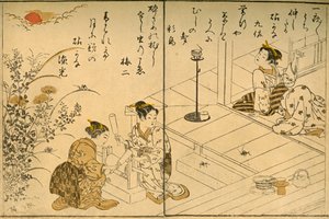 Die Kinuta, 1775, 1924 von Kitao Shigemasa