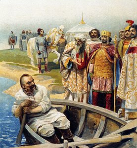 Treffen von Swjatoslaw I. mit Kaiser Johannes Tzimiskes