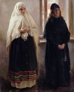 Zwei Welten von Klavdiy Vasilievich Lebedev
