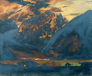 Zell am See bei Nacht