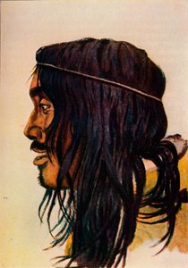 Studie eines Eskimos, ca. 1917, 1928 von Knud Johan Victor Rasmussen
