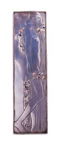 Panel von einem Wiener Werkstätte Einzelbett, ca. 1904