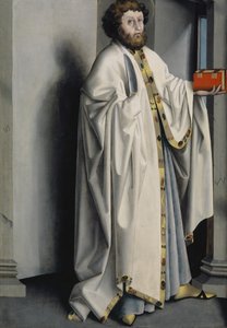 Heiliger Bartholomäus vom Heilspiegel-Altar von Konrad Witz