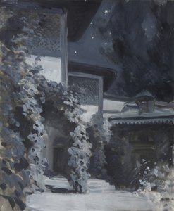 Bachtschyssaraj-Palast. Illustration zum Gedicht Der Brunnen von Bachtschyssaraj von A. Puschkin von Konstantin Alekseevich Korovin