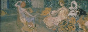 Illustration zum Gedicht Der Brunnen von Bahçesaray von A. Puschkin, 1907 von Konstantin Alekseevich Korovin