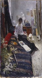 Im Atelier des Malers