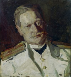 Porträt von Vladimir Arkadievich Telyakovsky, 1901 von Konstantin Alekseevich Korovin