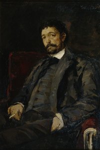 Porträt des Opernsängers Angelo Masini 1844-1926 von Konstantin Alekseevich Korovin