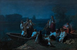 Die Nacht vor Pfingsten in der Ukraine, 1878