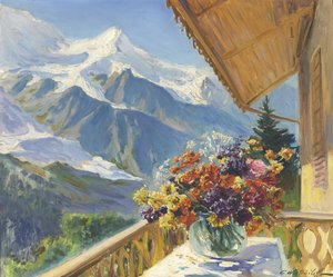 Mont Blanc von Konstantin Alexandrovich Veshchilov