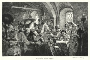 Ein russisches Hochzeitsfest
