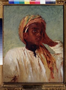 Ein arabischer Junge von Konstantin Egorovich Makovsky