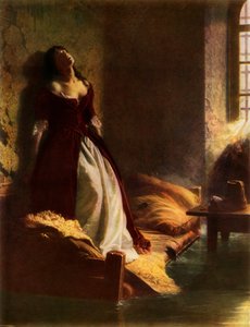 Prinzessin Tarakanova in der Petropawlowsk-Festung zur Zeit der Flut, 1863, 1965 von Konstantin Flavitsky