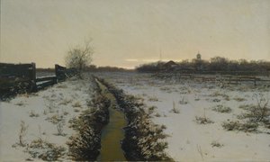 Winterabend, 1888