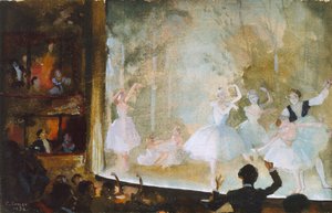 Russisches Ballett, Champs-Elysees: Les Sylphides, 1932 von Konstantin Somov